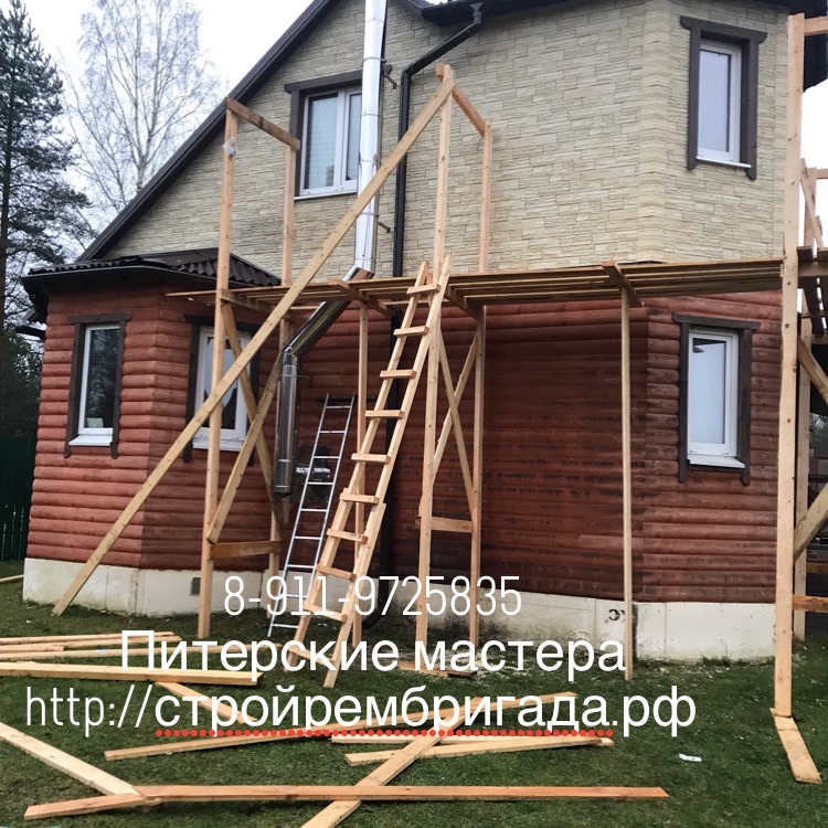 Реконструкция загородного дома в Ленинградской области